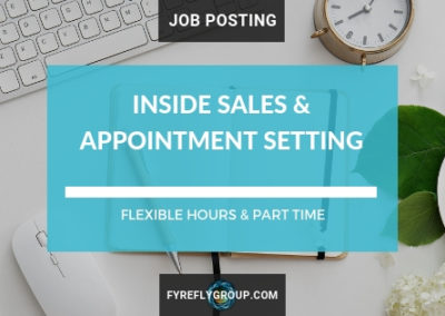 Inside Sales Job Posting